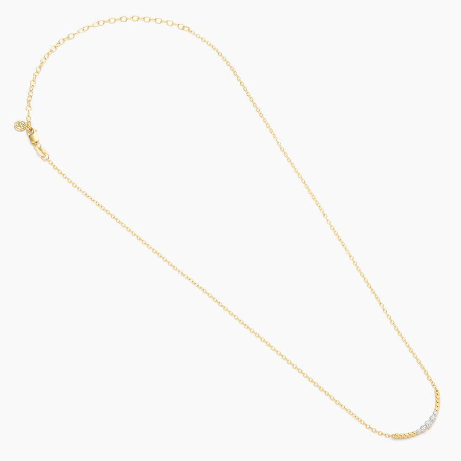 Buy Beaded Connection Diamond Pendant Necklace -3