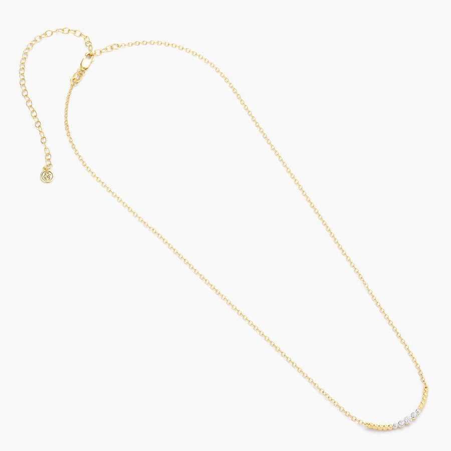 Buy Beaded Connection Diamond Pendant Necklace -4