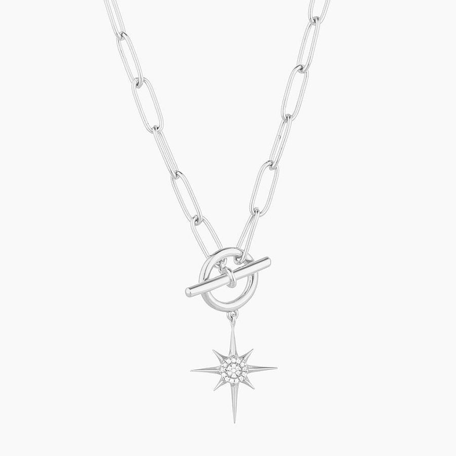 Diamond North Star Pendant Necklace 