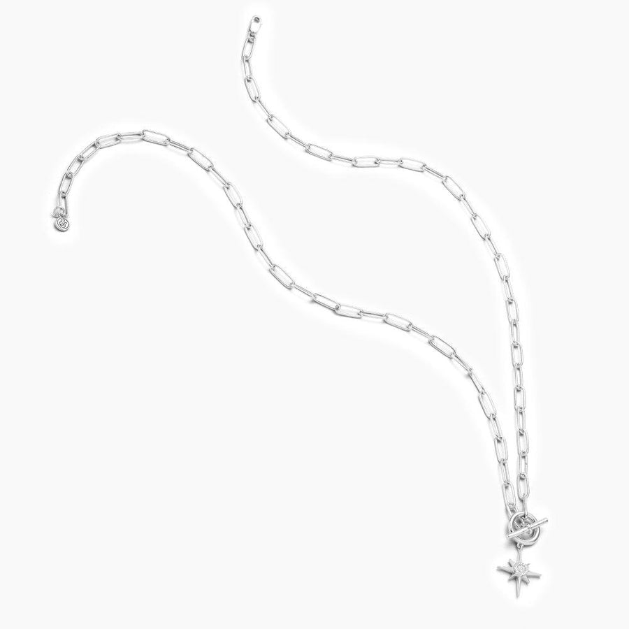 Diamond North Star Pendant Necklace 