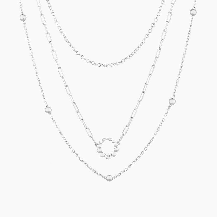 multi layer chain necklace