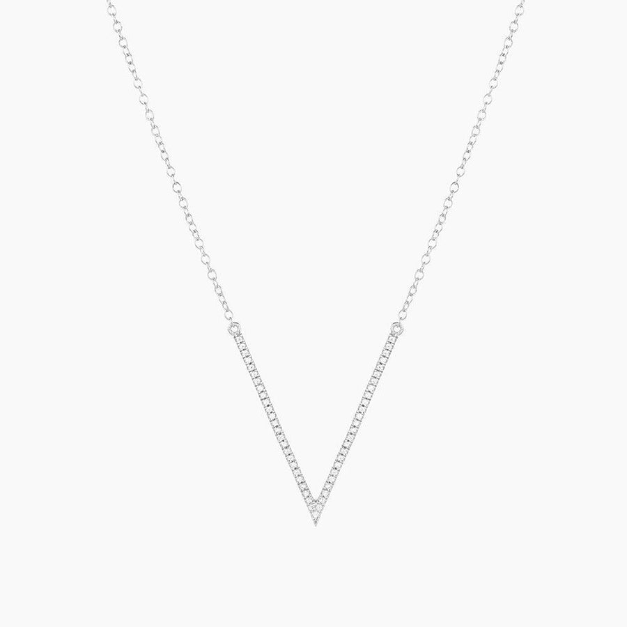 Buy V Shape Pendant Necklace Online - 7