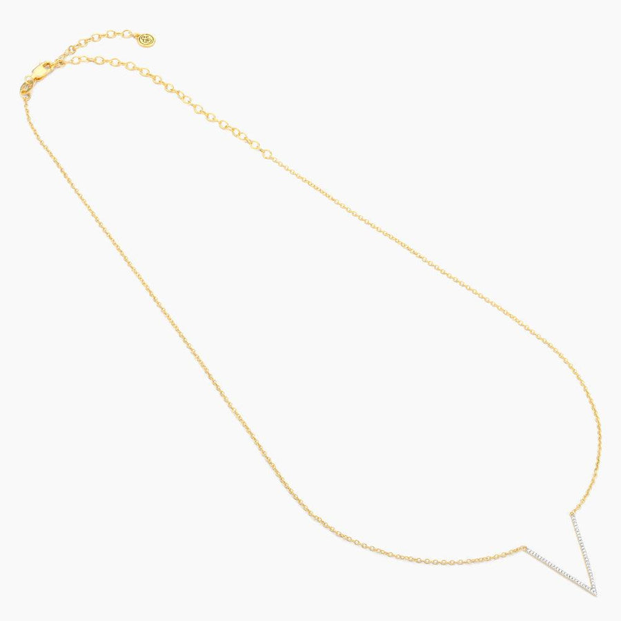Buy V Shape Pendant Necklace Online - 6