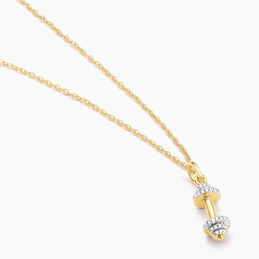 Buy Diamond Barbell Pendant Necklace