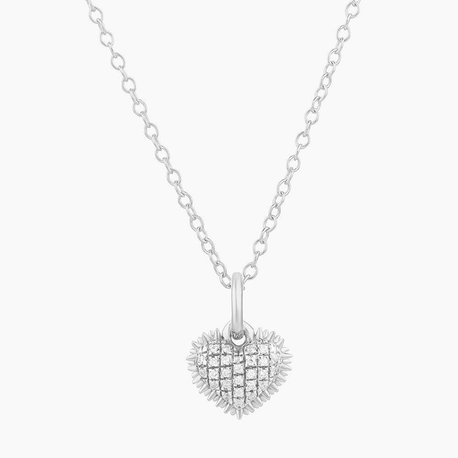 Buy Spiked Heart Pendant Necklace Online - 8
