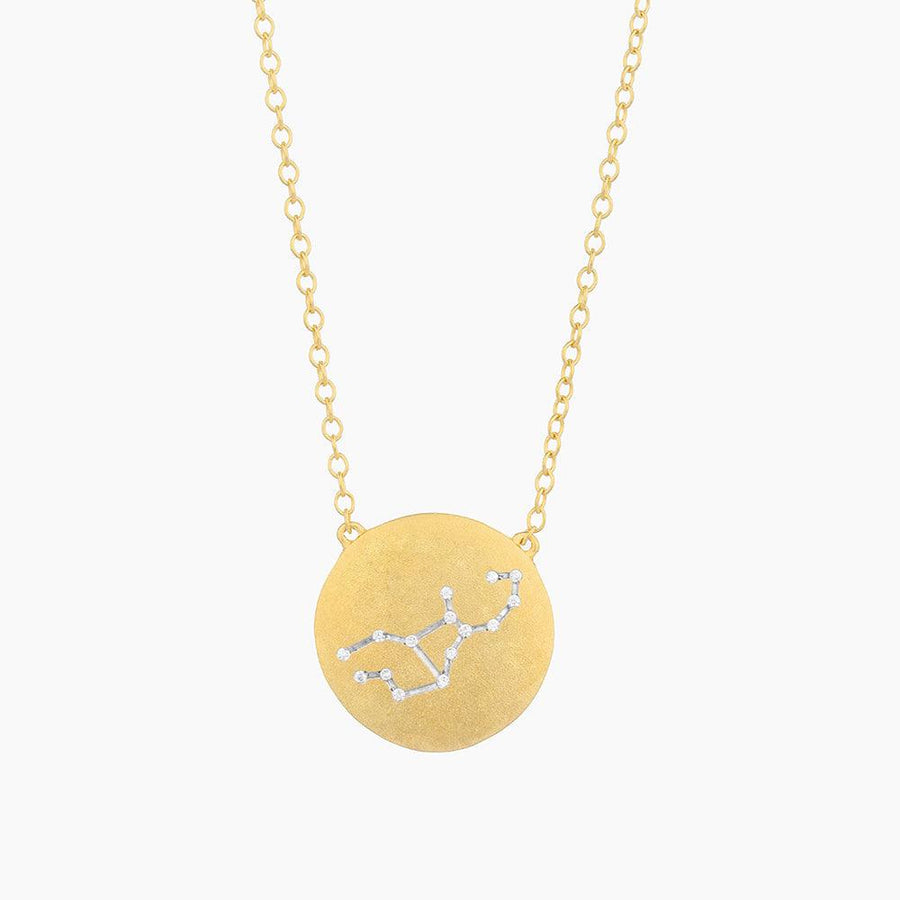 Buy Virgo Zodiac Diamond Pendant Necklace