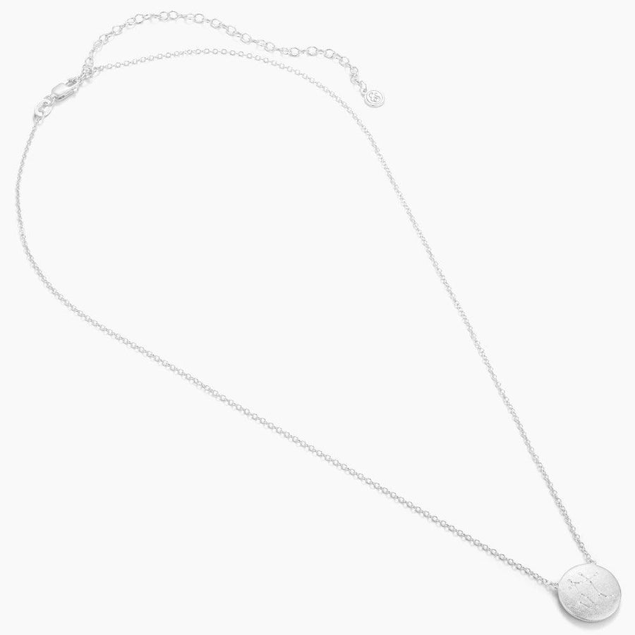 gemini zodiac symbol necklace