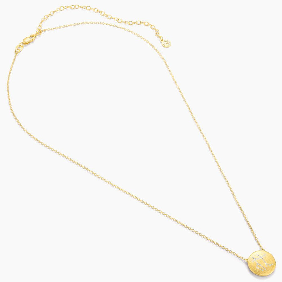 gemini zodiac sign necklace