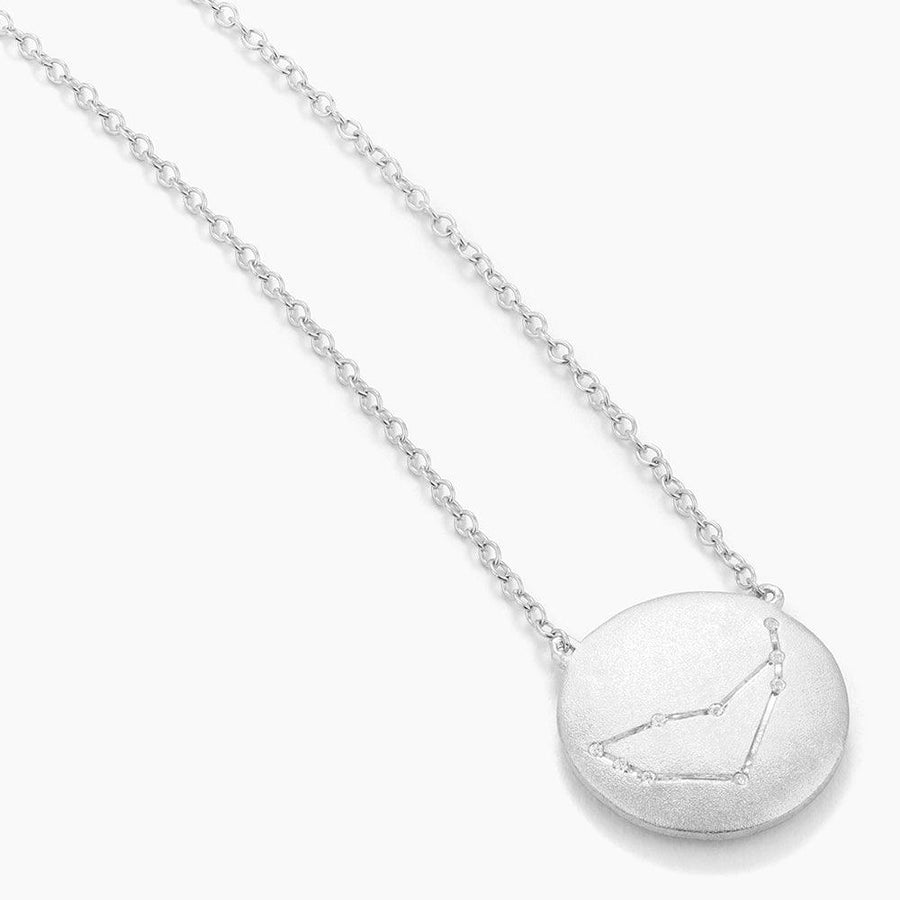  Capricorn Zodiac Diamond Pendant Necklace