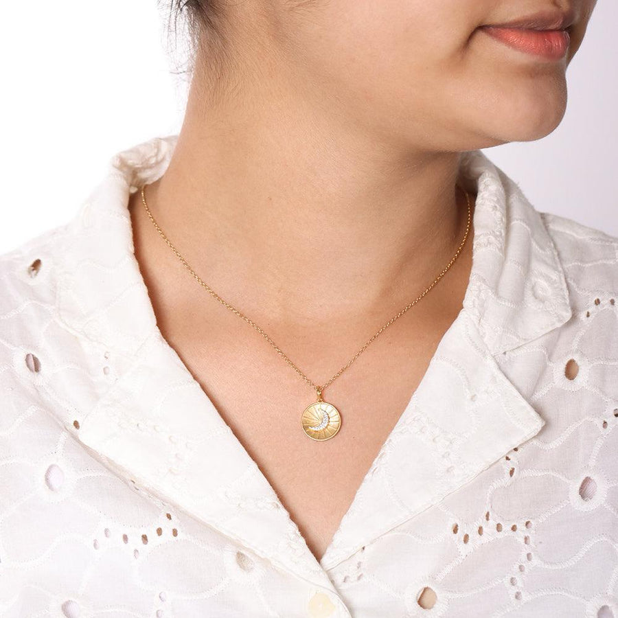 Buy Moonbeams and Dreams Pendant Necklace Online - 1