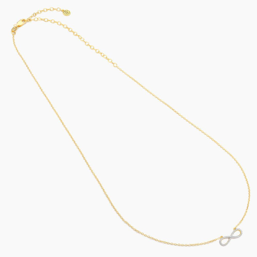 infinity necklace diamond