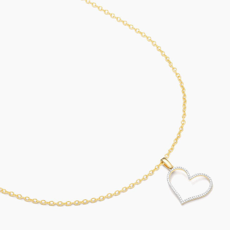 Buy Genuine Heart Diamond Pendant Necklace