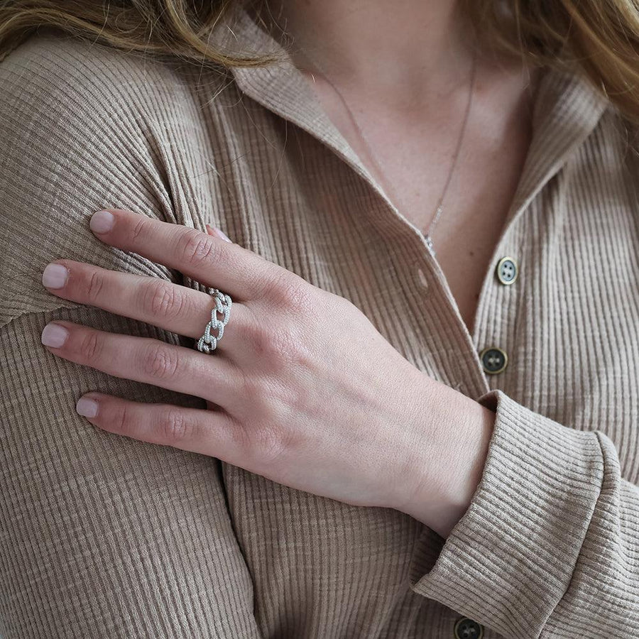 Buy Stronger Together Statement Ring Online - 1