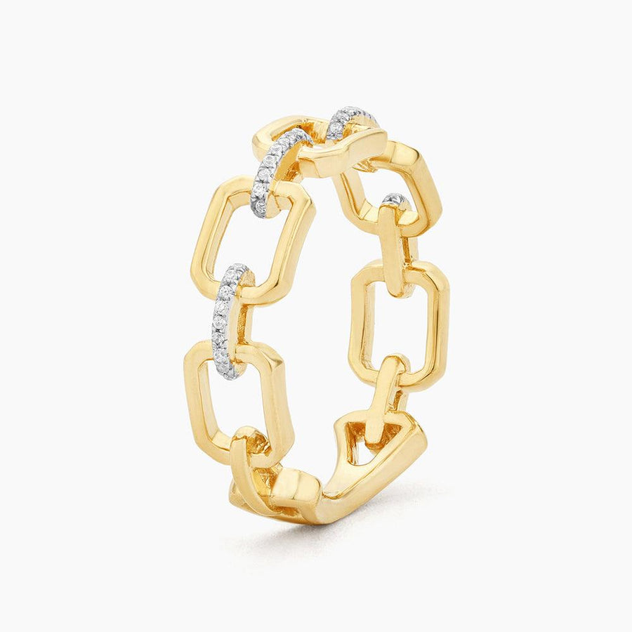 diamond link ring 