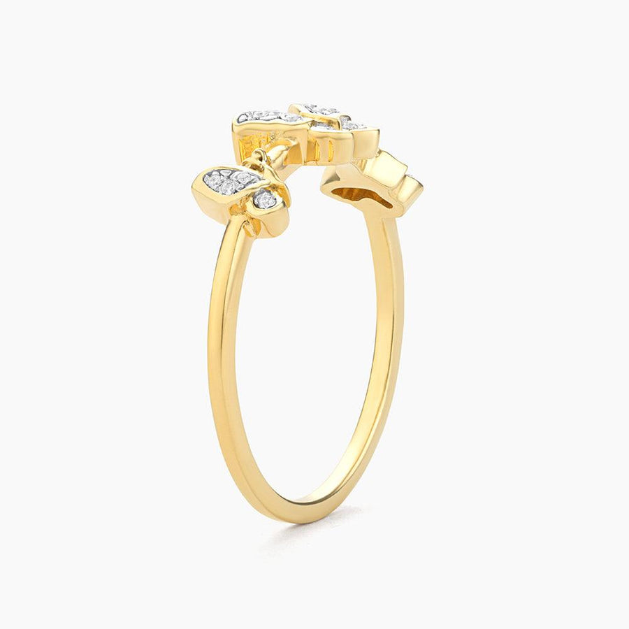 Butterfly Trio Statement Ring - Ella Stein 