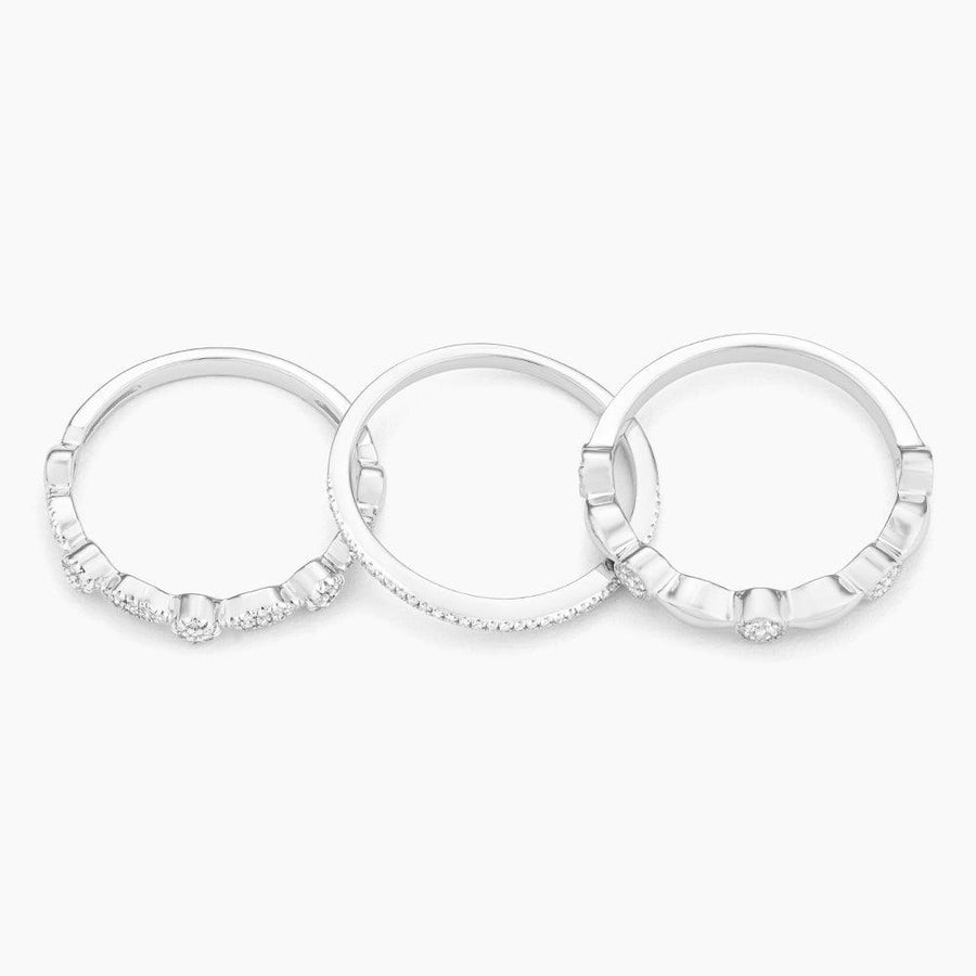 Shiny Three Stackable Ring - Ella Stein 