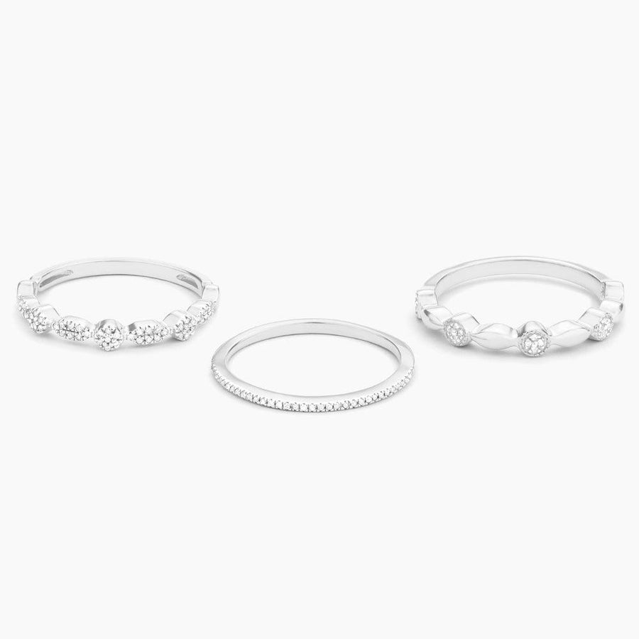 Shiny Three Stackable Ring - Ella Stein 