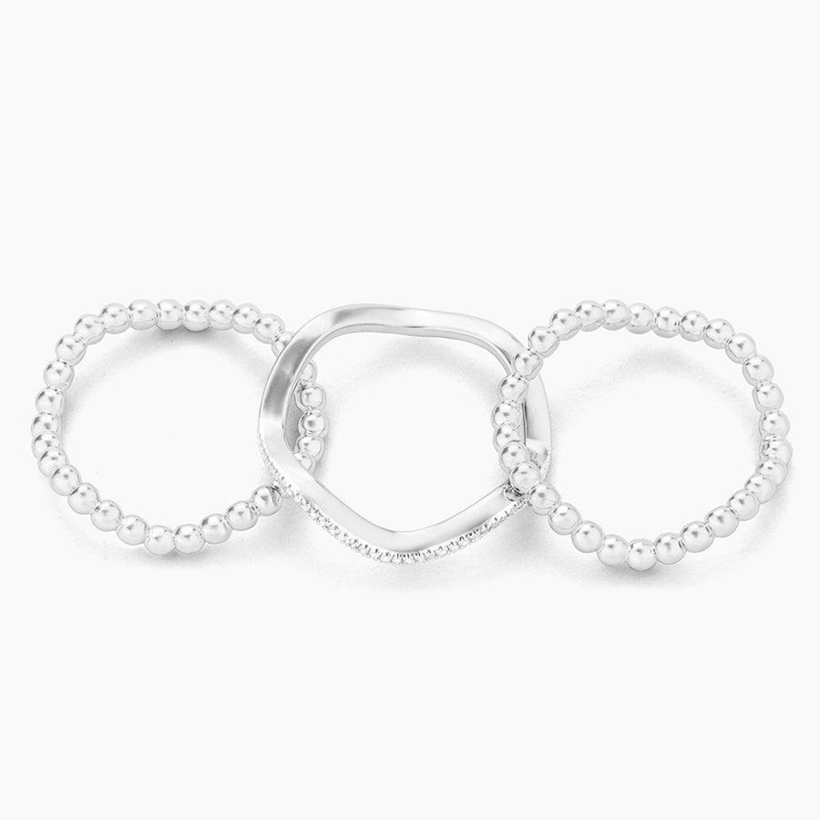Buy Triple Wave Ring Stack Online - 10