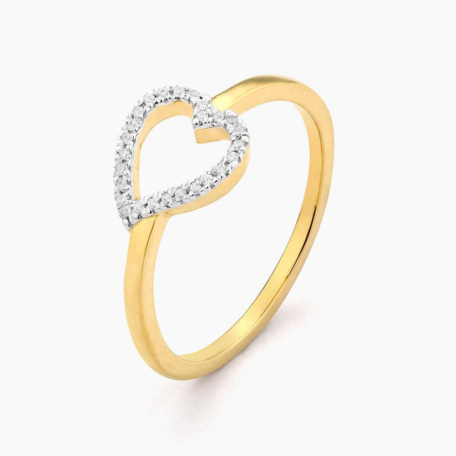 Best Gold Heart Ring Jewelry Gift | Best Aesthetic Yellow Heart Gold Ring  Jewelry Gift for Women, Mother, Wife, Daughter | Mason & Madison Co.