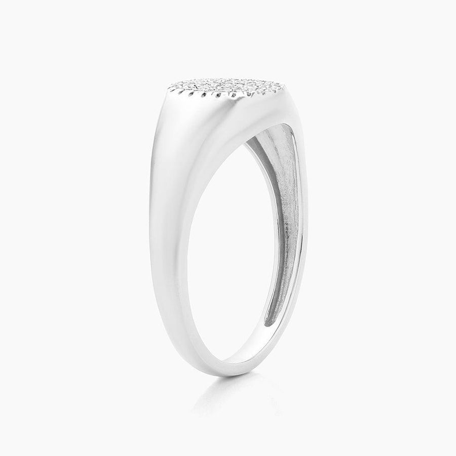 Circle Signet Statement Ring - Ella Stein 