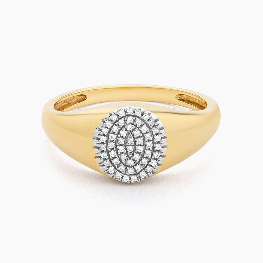 Circle Signet Statement Ring - Ella Stein 