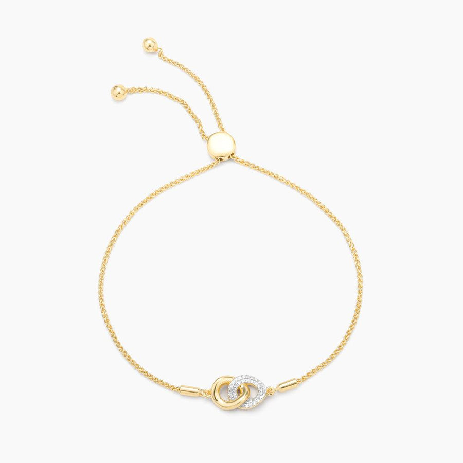 Entwined Discs Bolo Bracelet - Ella Stein 