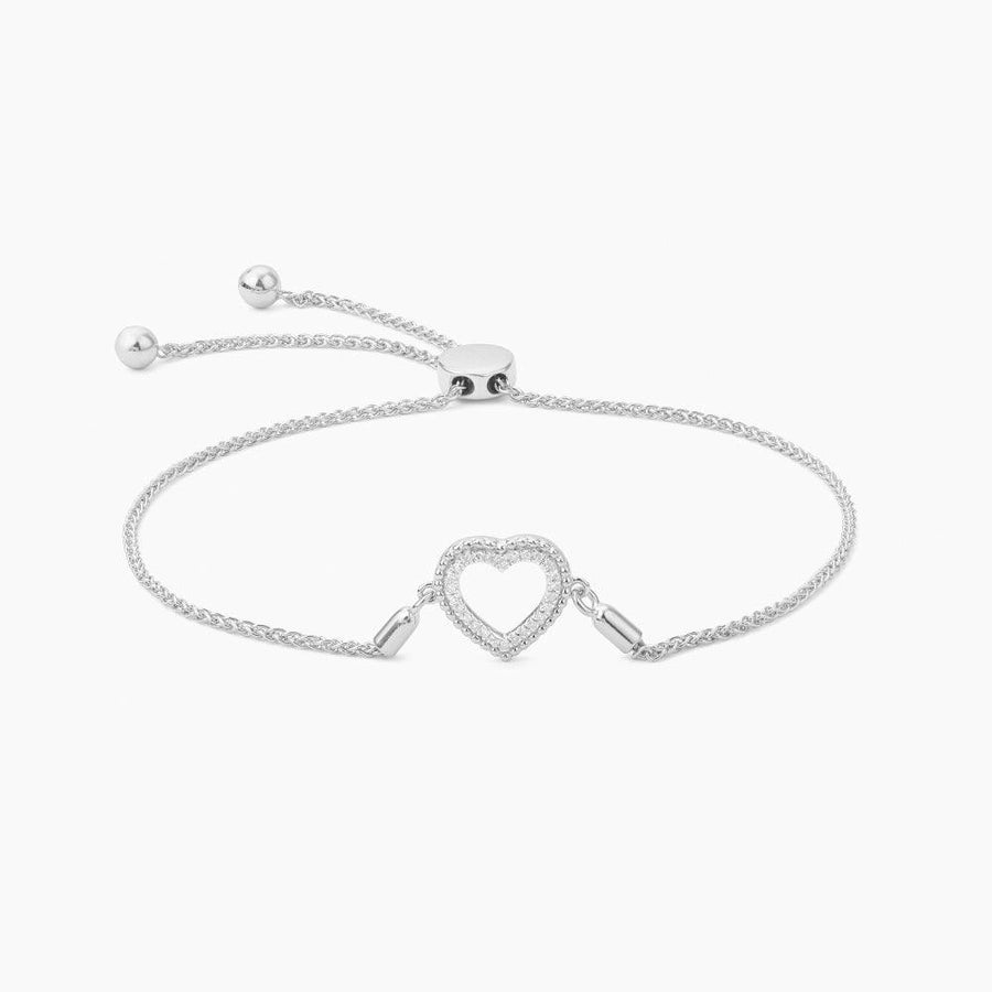 Beaded Heart Bolo Bracelet - Ella Stein 