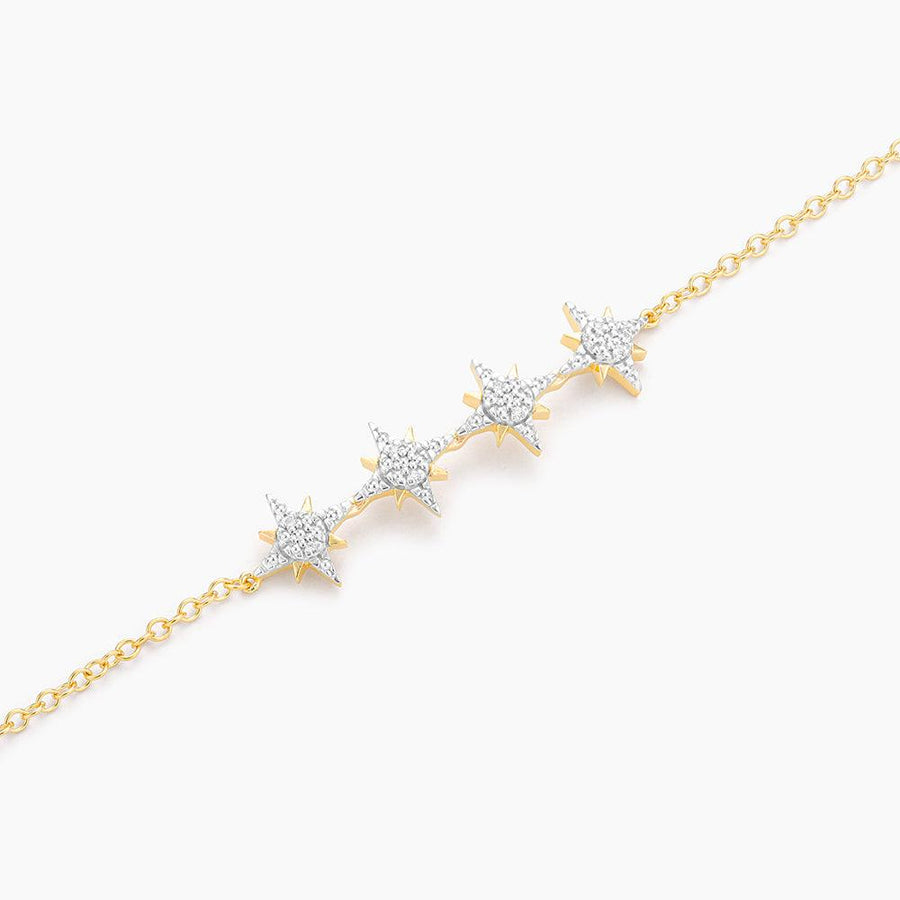 Keep Your Eyes On The Stars Chain Bracelet - Ella Stein 