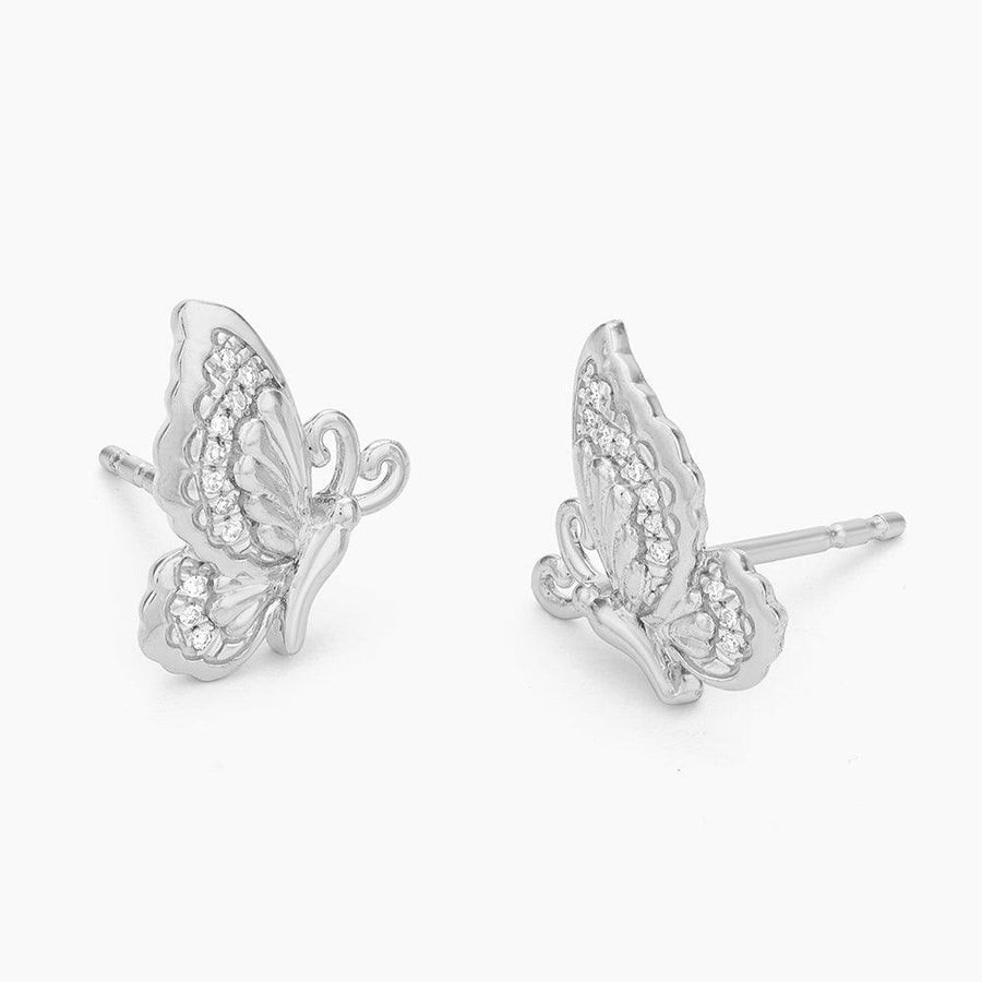 butterfly stud earrings