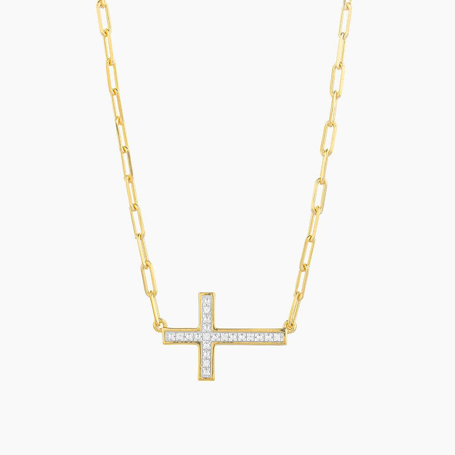 Keep The Faith! Cross Pendant Necklace - Ella Stein 