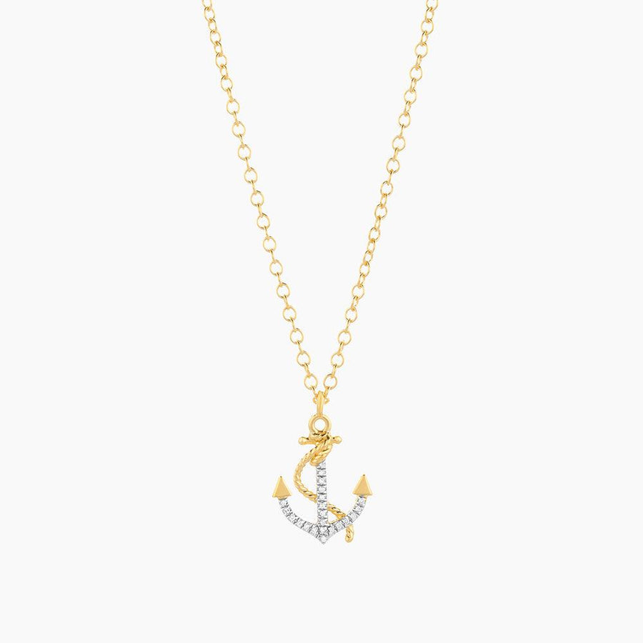 Anchor The Day Pendant Necklace - Ella Stein 