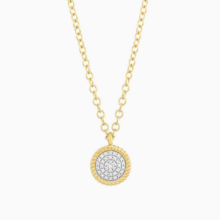 Circle Rope Pendant Necklace - Ella Stein 