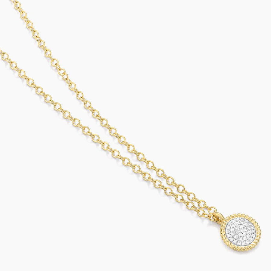 Circle Rope Pendant Necklace - Ella Stein 