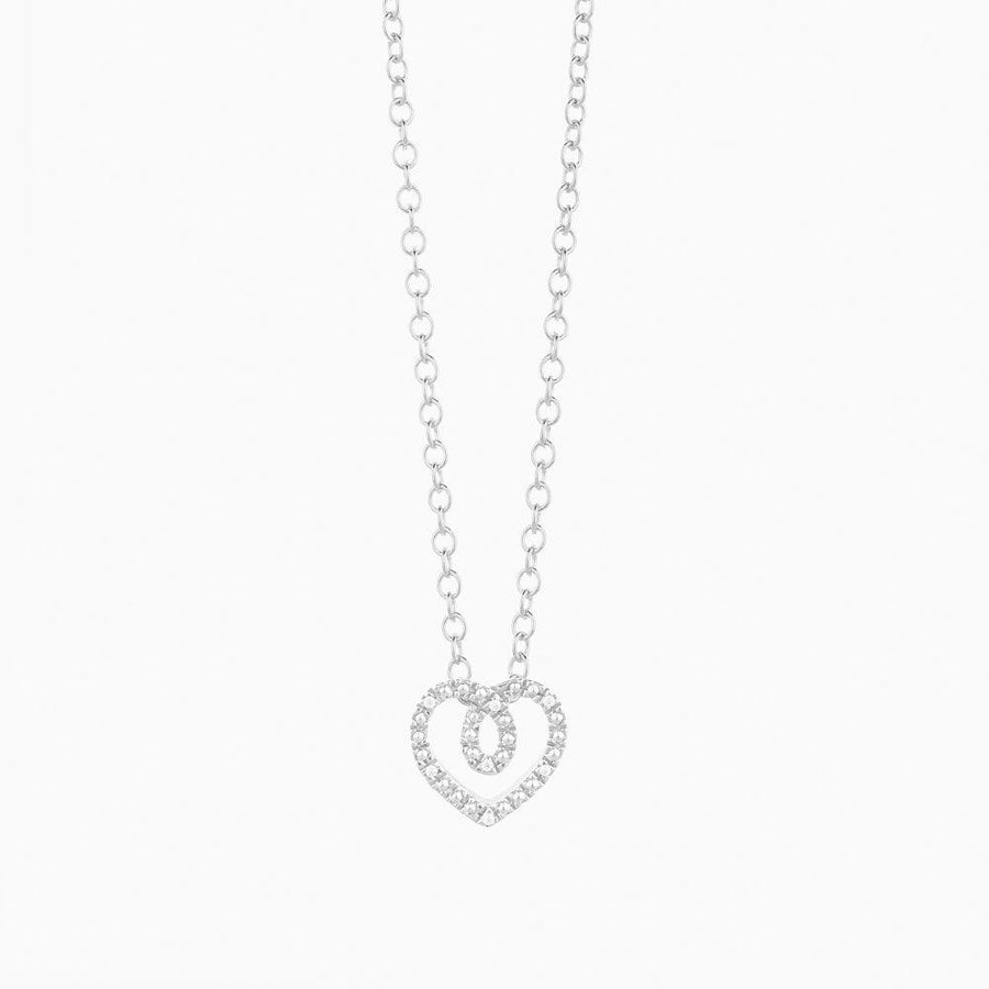 Knot Heart Pendant Necklace - Ella Stein 