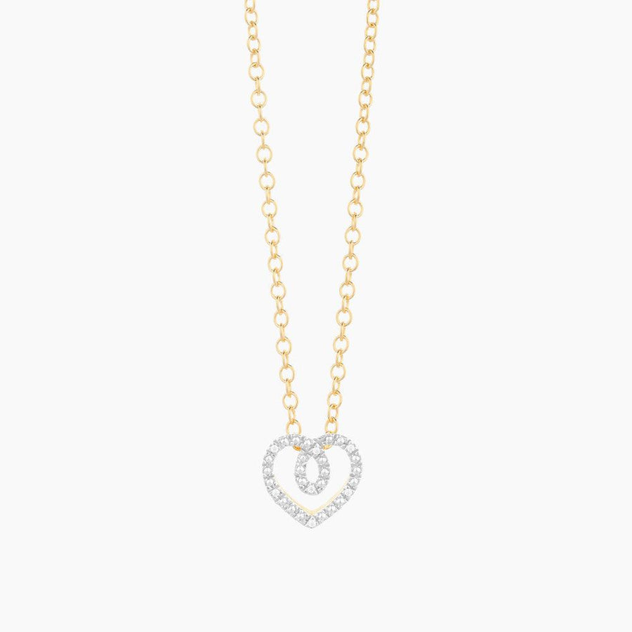 Knot Heart Pendant Necklace