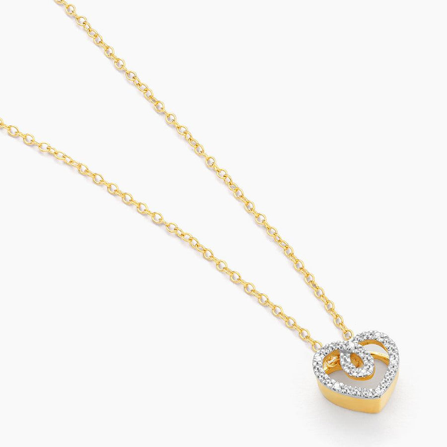 Knot Heart Pendant Necklace - Ella Stein 