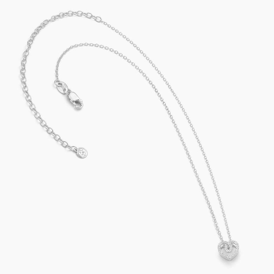 Knot Heart Pendant Necklace - Ella Stein 