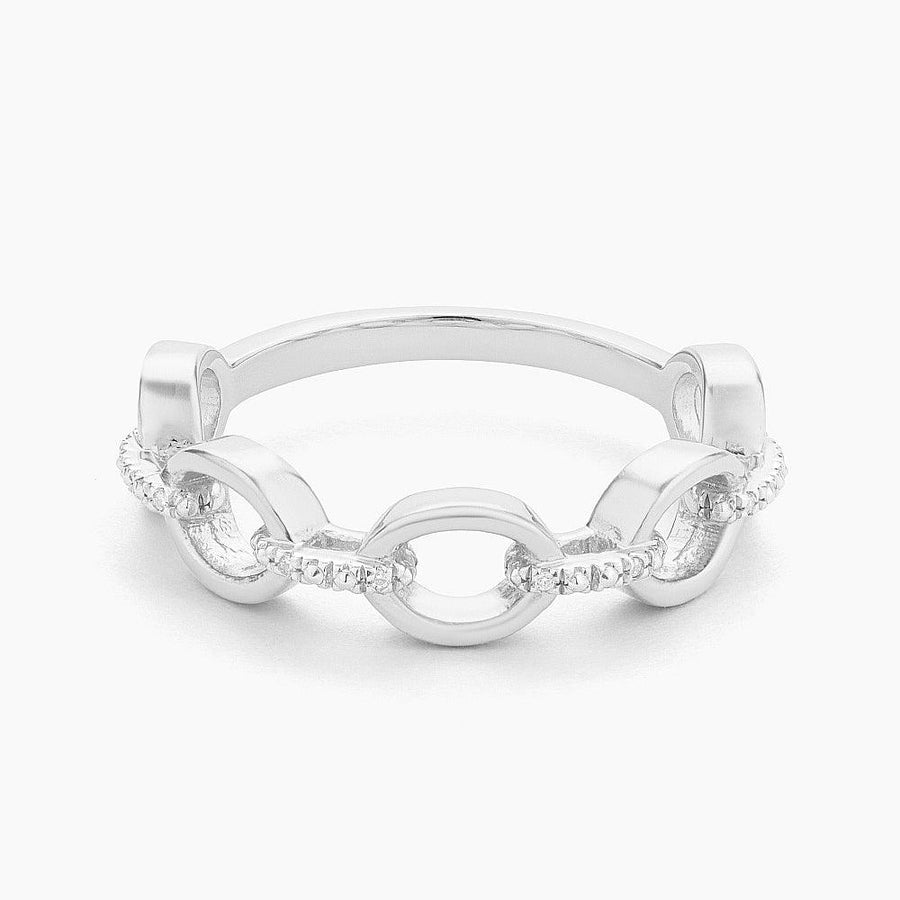 Connect The Circles Stackable Band Ring - Ella Stein 