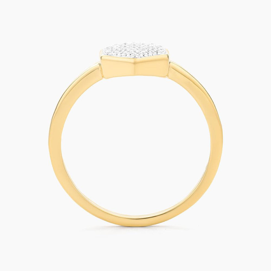 Shimmering Hexa Statement Ring - Ella Stein 